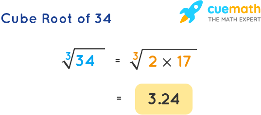 Cube Root Of 34 How To Find The Cube Root Of 34 Solved 